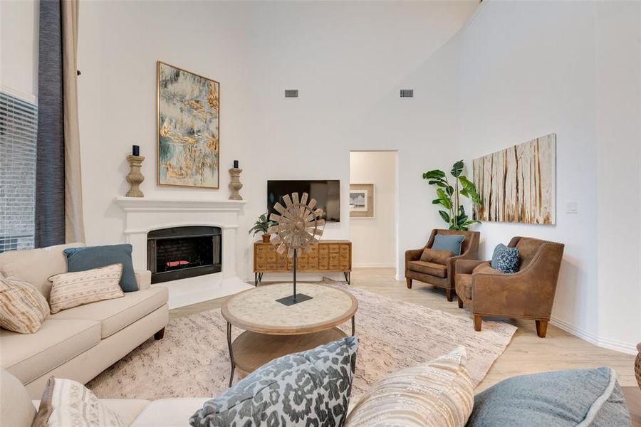 Furnished interior view inside a new home in Aero Vista, Caddo Mills (Image 11). Furnished interior view inside a new home in Aero Vista, Caddo Mills (Image 11).