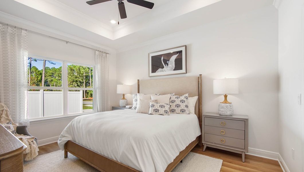 Furnished interior view inside a new home in Nellie Preserve, Santa Rosa Beach (Image 17).