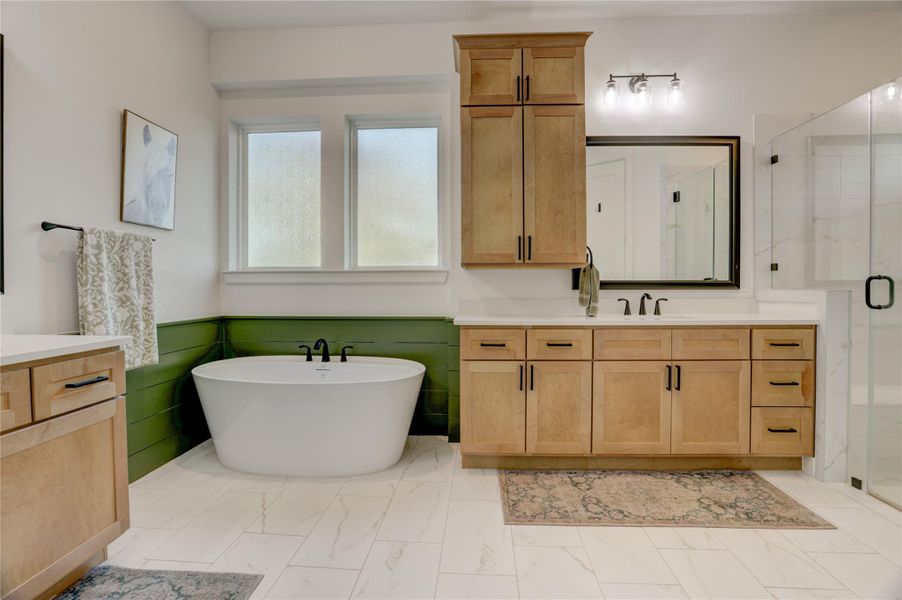 Furnished interior view inside a new home in , Richmond (Image 19).