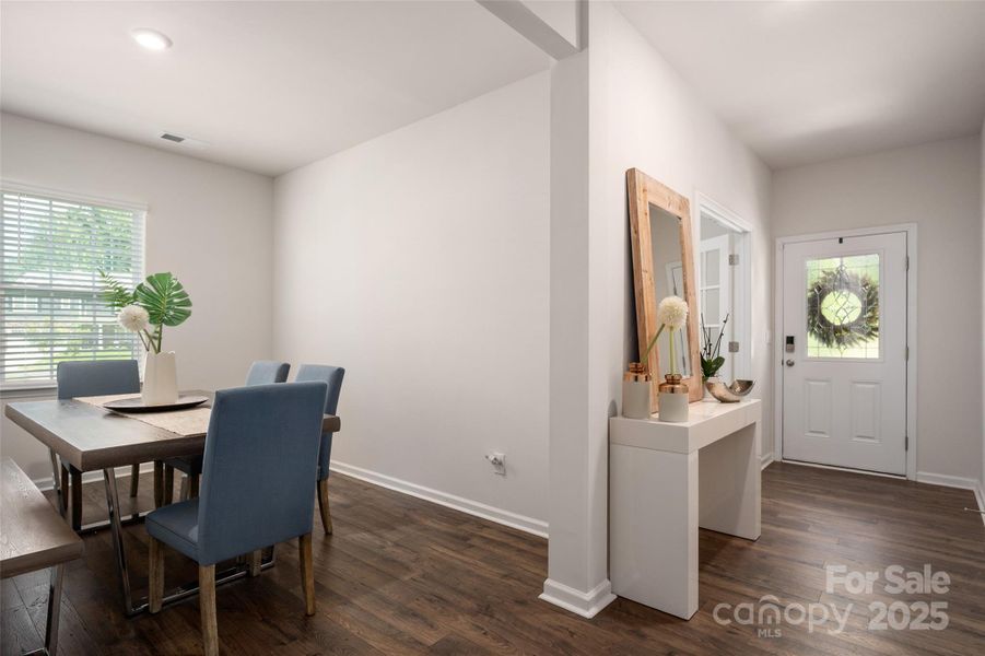 Furnished interior view inside a new home in Azalea Ridge, Mount Holly (Image 9).