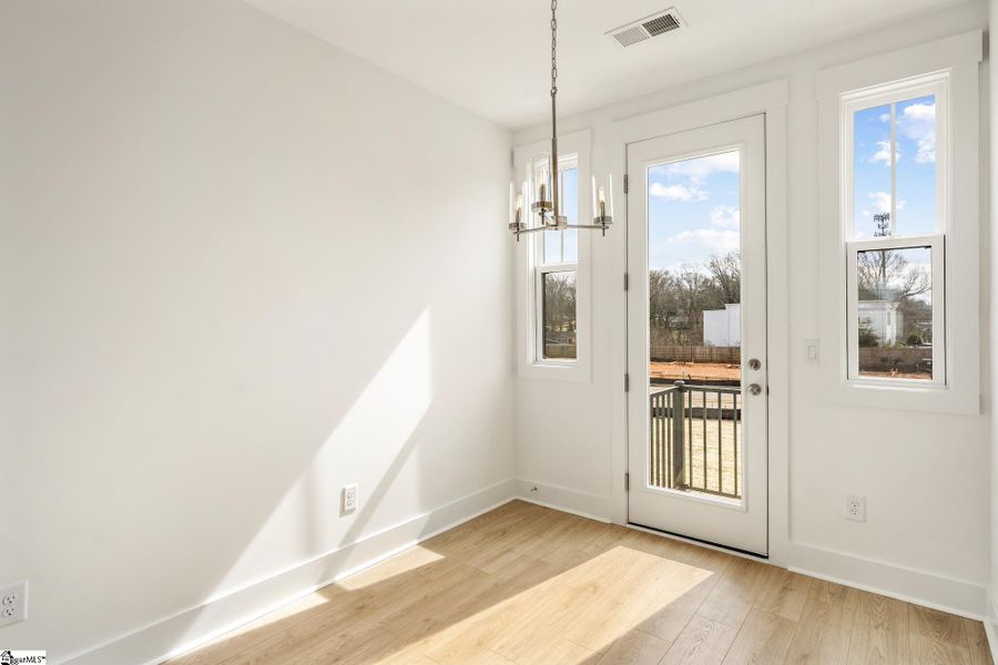Spacious, unfurnished interior of a new home in Renaissance Place, Greenville (Image 15).