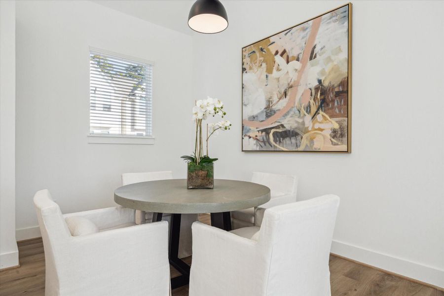 Furnished interior view inside a new home in , Houston (Image 20).