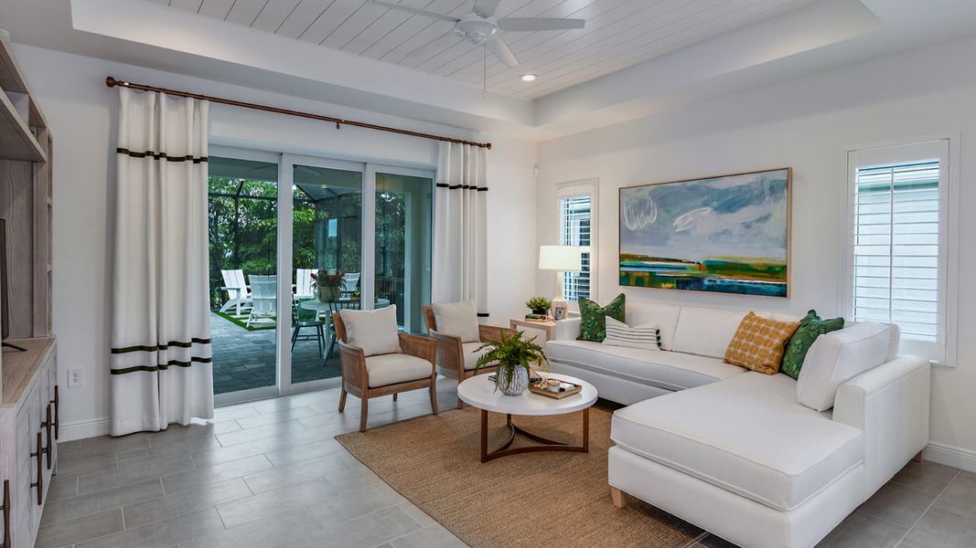 Representative furnished interior of a home built from the Heritage by Neal Communities in Tide Marsh, Fort Myers (Image 8).
