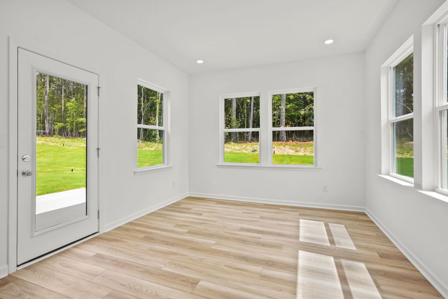 Spacious, unfurnished interior of a new home in Michaux Gardens, Belmont (Image 26). Spacious, unfurnished interior of a new home in Michaux Gardens, Belmont (Image 26).