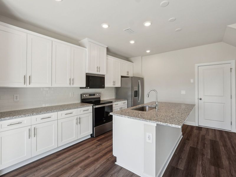 In the modern kitchen, you'll never run out of storage room for your essentials.