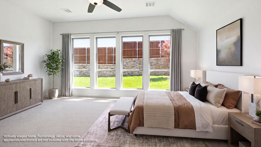 Furnished interior view inside a new home in Walsh, Fort Worth (Image 10).