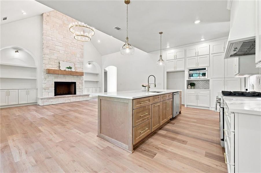 Furnished interior view inside a new home in , Ellijay (Image 13).