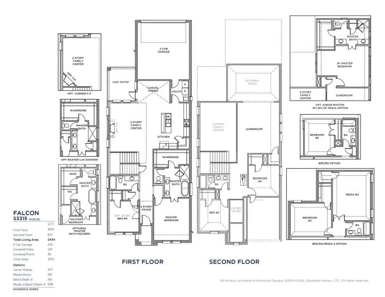 2D floor plan layout of this home in Edgewater, Royse City, TX (Image 3).