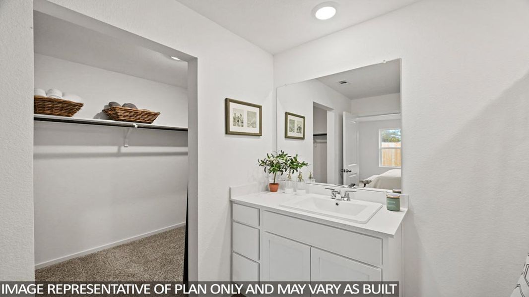 Furnished interior view inside a new home in Lexington Heights, Willis (Image 19).