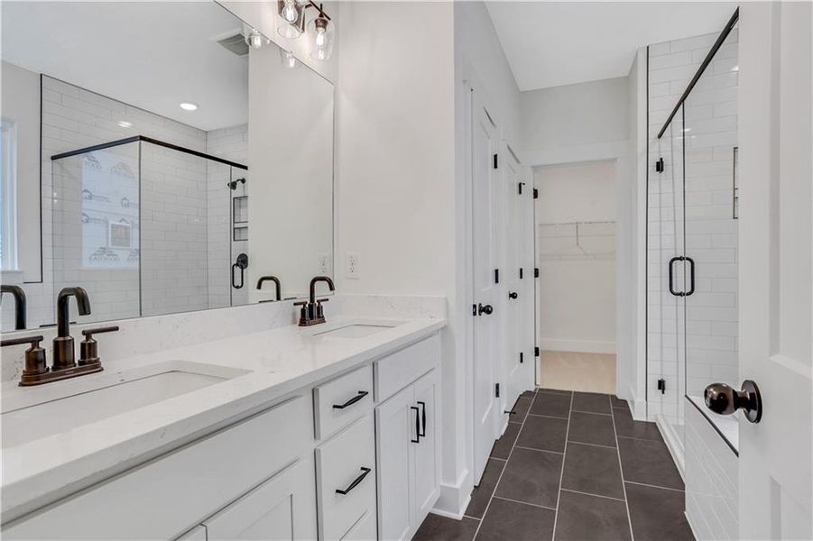 Furnished interior view inside a new home in , Loganville (Image 7).