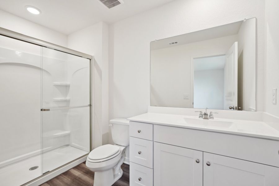 Representative furnished interior of a home built from the Barnard by Starlight Homes in The Wilder, Adkins (Image 13).