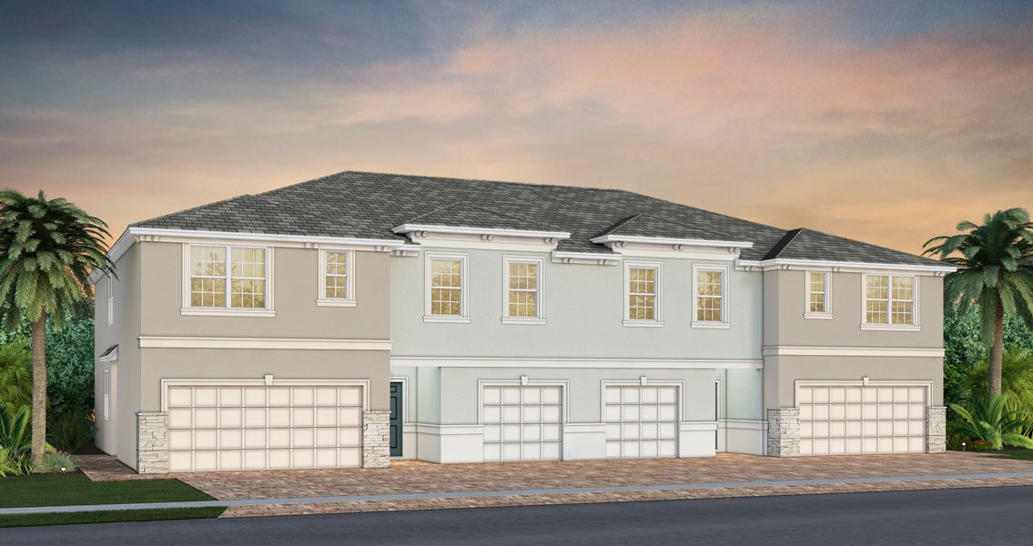 Image 3 representing the Cobalt by Pulte Homes in Cassia Commons, Lauderdale Lakes, FL.