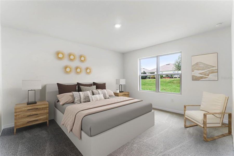 Furnished interior view inside a new home in Crossroads at Kelly Park, Apopka (Image 5).