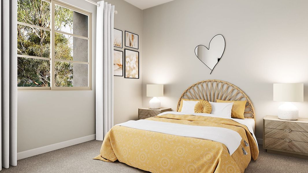 Representative furnished interior of a home built from the Spring Plan 50-2 by Tri Pointe Homes in Abel Ranch, Goodyear (Image 14).