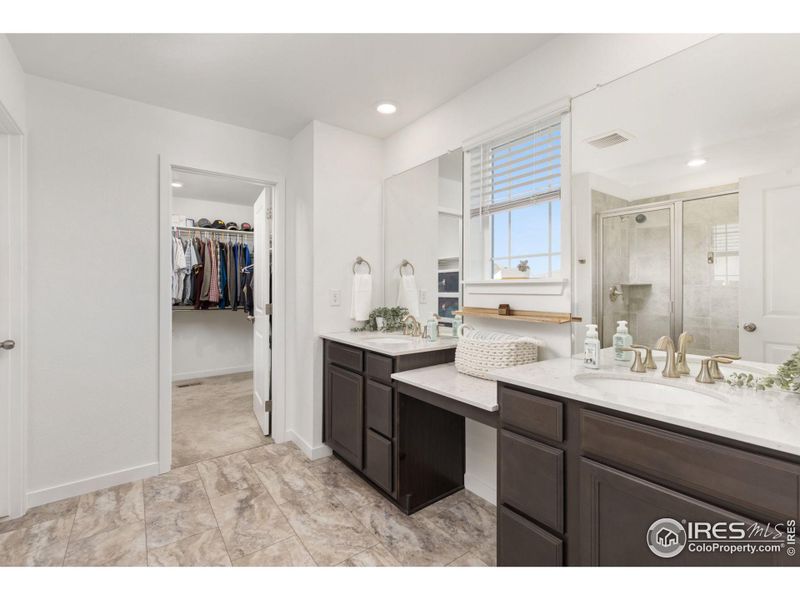 Primary Bathroom with Walk In Closet