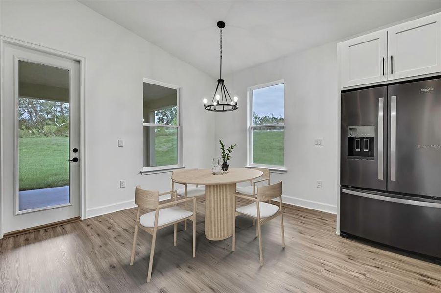 Furnished interior view inside a new home in , Weeki Wachee (Image 5). Furnished interior view inside a new home in , Weeki Wachee (Image 5).
