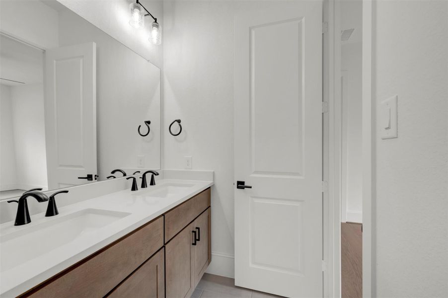 Furnished interior view inside a new home in The Woodlands Hills - Premier Collection, Willis (Image 5).