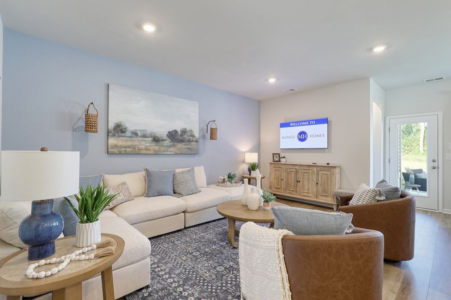 Representative furnished interior of a home built from the Lawrence - Genesis Value Collection by Mungo Homes in Fairway Woods at Wyboo, Manning (Image 4).
