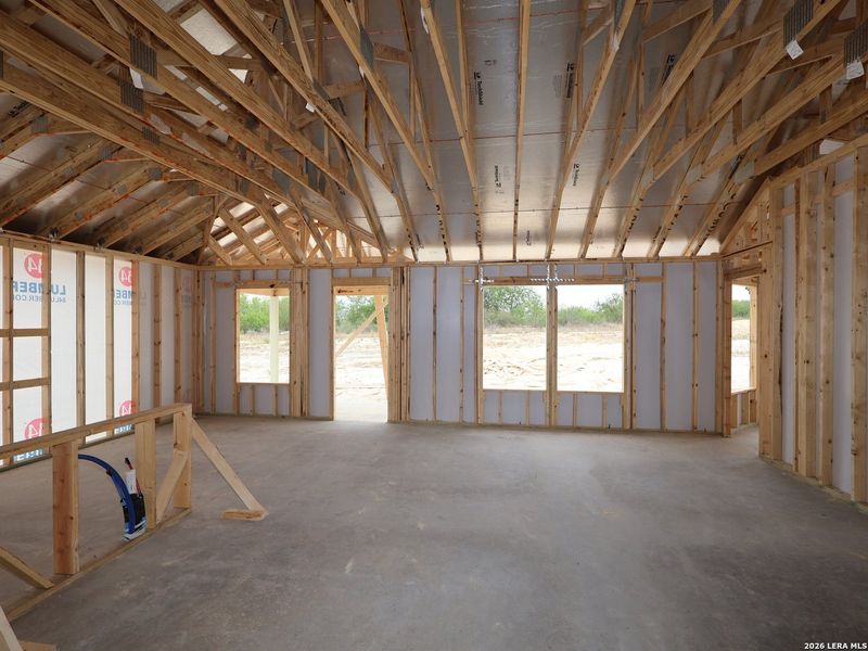 In-progress construction of a new home in Paloma Park, Converse, TX (Image 28).