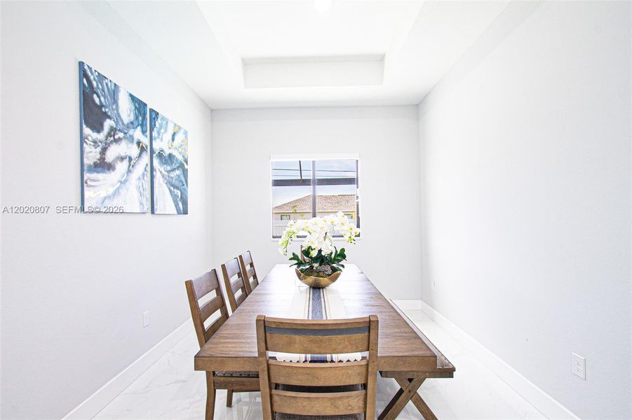 Furnished interior view inside a new home in , Cape Coral (Image 32).