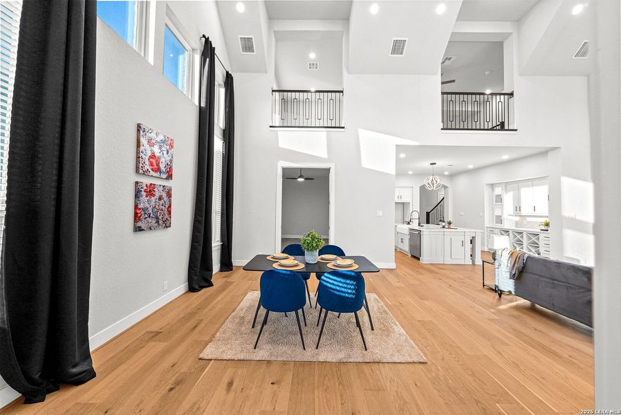 Furnished interior view inside a new home in Ventana, Bulverde (Image 8).