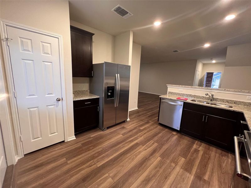 Furnished interior view inside a new home in , Leander (Image 5).