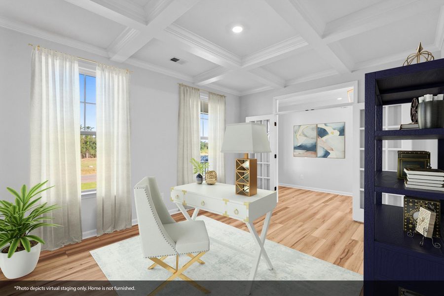 Furnished interior view inside a new home in Lilah Grove, Summerfield (Image 10). Furnished interior view inside a new home in Lilah Grove, Summerfield (Image 10).