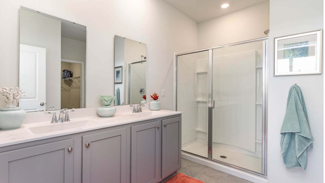 Representative furnished interior of a home built from the CALI by D.R. Horton in Sandpiper Place, Myrtle Beach (Image 12).