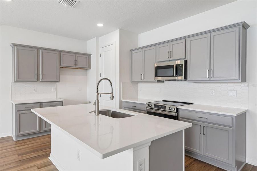 Furnished interior view inside a new home in , San Antonio (Image 5).