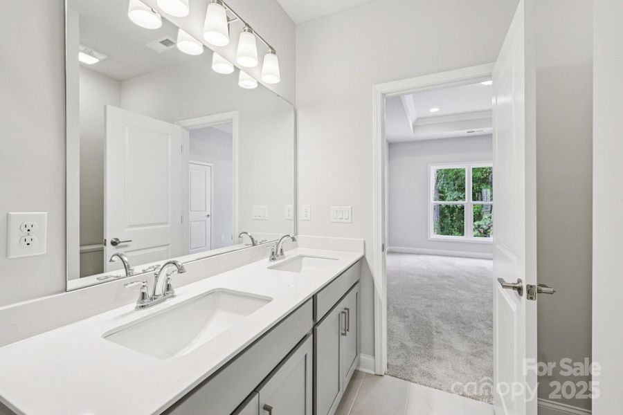 Furnished interior view inside a new home in , Huntersville (Image 9).