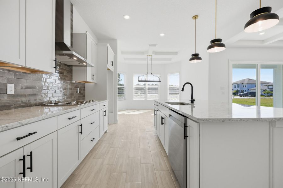 Furnished interior view inside a new home in Silver Landing At Silverleaf, St. Augustine (Image 10).
