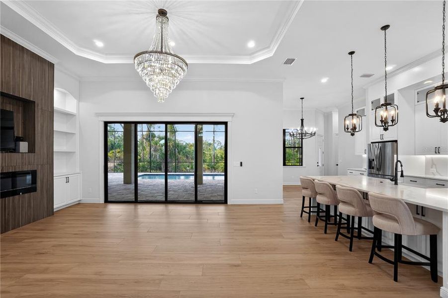 Furnished interior view inside a new home in , Port Charlotte (Image 5).