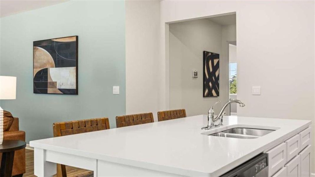 Furnished interior view inside a new home in Poplar Preserve, Newnan (Image 14).