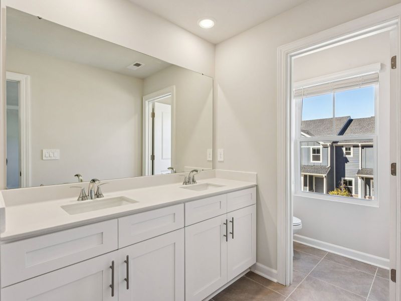 Furnished interior view inside a new home in Crossrail Station, Mooresville (Image 6).