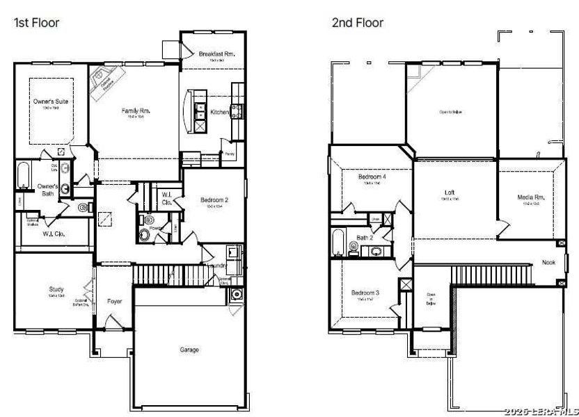 2D floor plan layout of this home in Bonita Vista, Pleasanton, TX (Image 2). 2D floor plan layout of this home in Bonita Vista, Pleasanton, TX (Image 2).