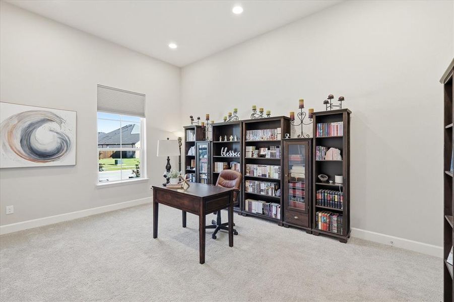 Furnished interior view inside a new home in Watercress 65', Haslet (Image 28). Furnished interior view inside a new home in Watercress 65', Haslet (Image 28).