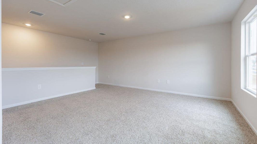 Representative unfurnished interior of a home built from the Plan by D.R. Horton in Greystone, Crawfordville (Image 23). Representative unfurnished interior of a home built from the Plan by D.R. Horton in Greystone, Crawfordville (Image 23).
