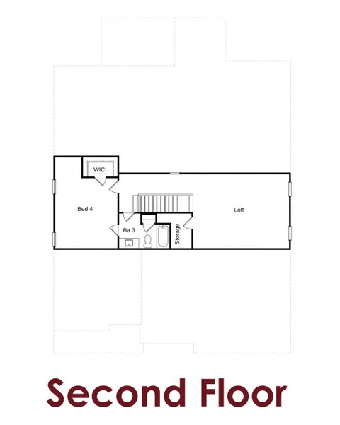 2D floor plan layout for the Noble Primary Suite on Main by Chafin Communities in Mallard’s Landing, Jefferson, GA (Image 3). 2D floor plan layout for the Noble Primary Suite on Main by Chafin Communities in Mallard’s Landing, Jefferson, GA (Image 3).