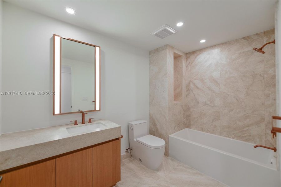 Furnished interior view inside a new home in , Bay Harbor Islands (Image 6). Furnished interior view inside a new home in , Bay Harbor Islands (Image 6).