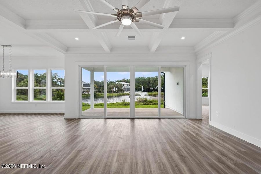 Spacious, unfurnished interior of a new home in , St. Johns (Image 92).