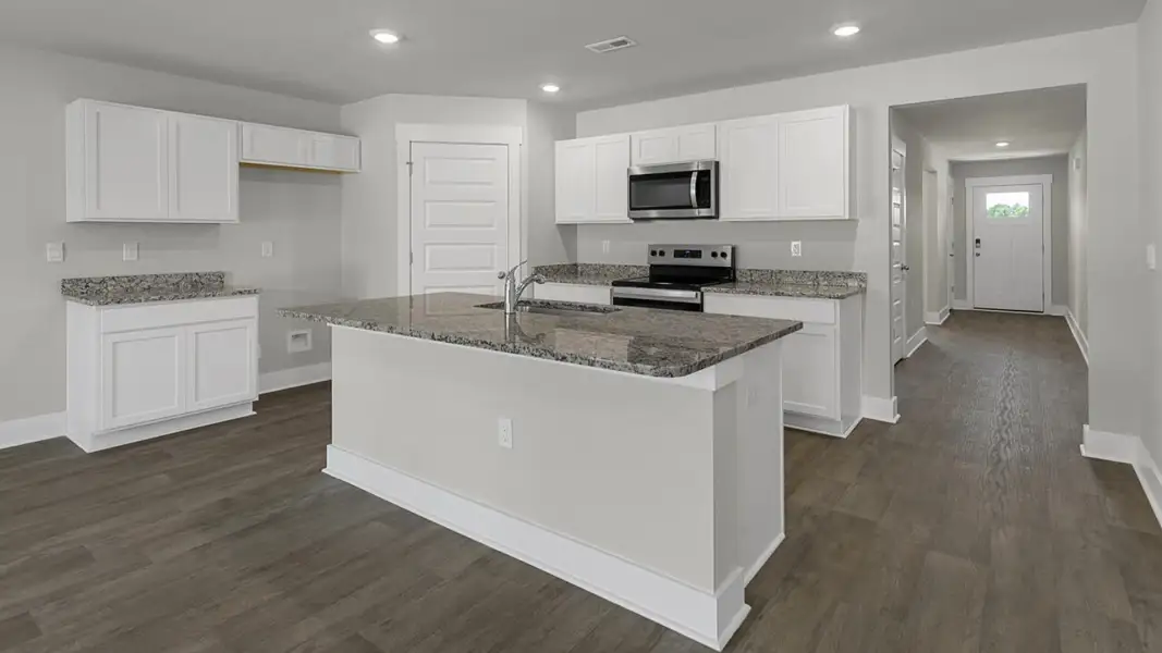 Representative furnished interior of a home built from the Cali by D.R. Horton in Brookside, Richlands (Image 6).