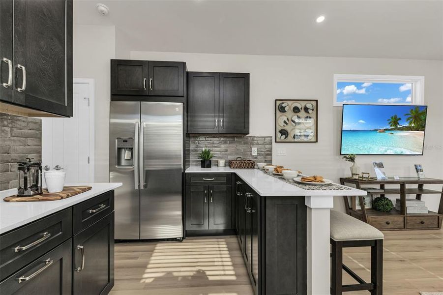 Furnished interior view inside a new home in , North Port (Image 17).