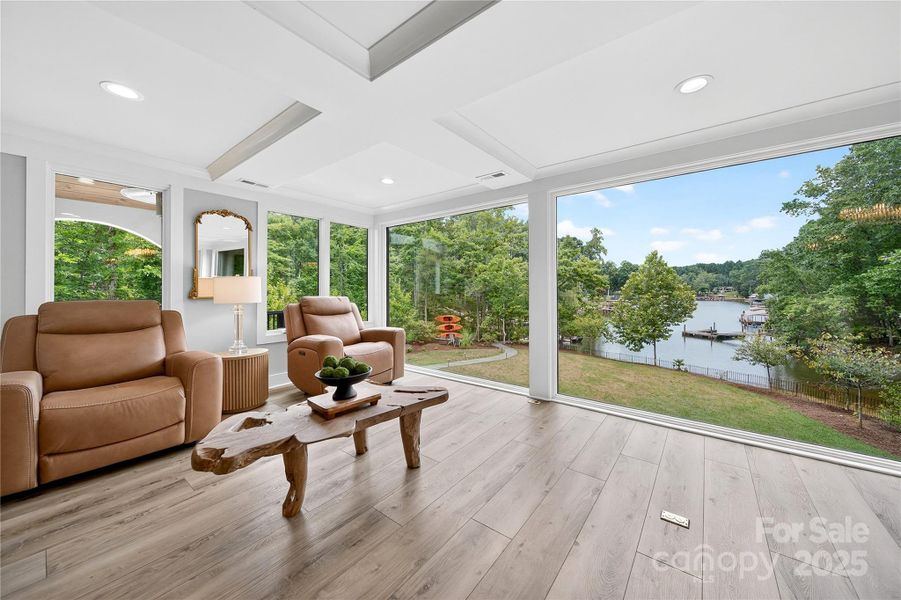Furnished interior view inside a new home in , Denver (Image 9).