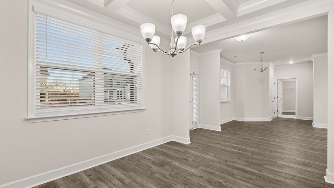 Representative unfurnished interior of a home built from the Marlene by D.R. Horton in Heritage Pointe, Senoia (Image 22).