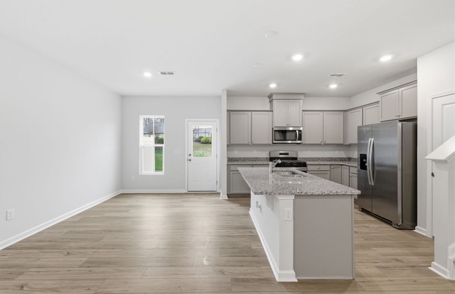 Furnished interior view inside a new home in Flemingfield, Greensboro (Image 34).