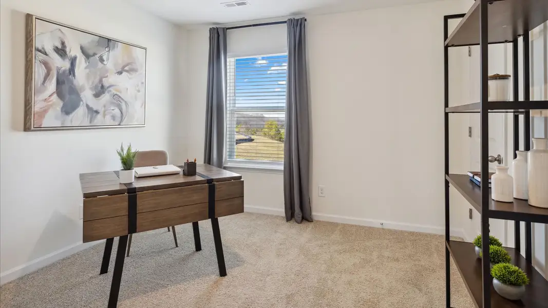 Furnished interior view inside a new home in Millstone Village, Morristown (Image 24).