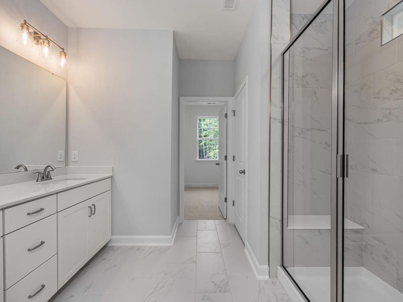 Furnished interior view inside a new home in Sage on North Main, Wake Forest (Image 7). Furnished interior view inside a new home in Sage on North Main, Wake Forest (Image 7).