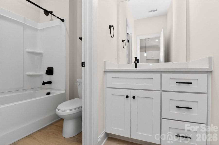 Furnished interior view inside a new home in , Concord (Image 9).