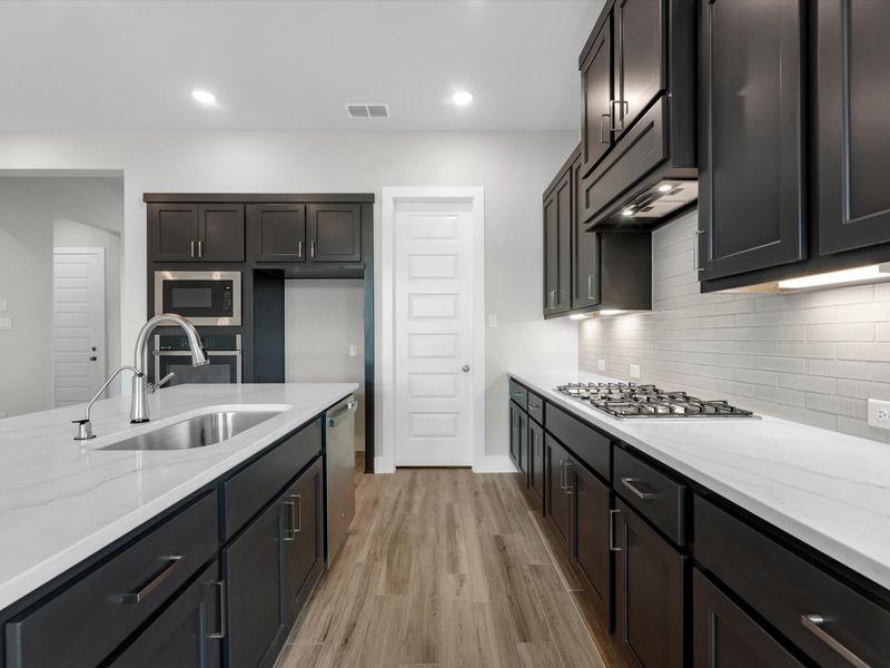 Furnished interior view inside a new home in Pecan Ridge, Fulshear (Image 6).