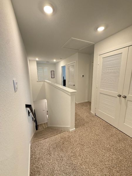 Upstairs landing